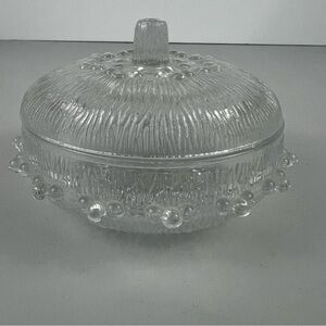 Vintage Bubble Lace Trinket/Sugar Bowl